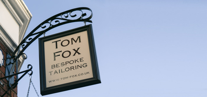 Tom Fox Hanging Sign